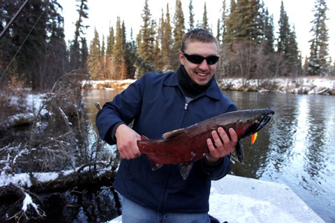 Ultralight Fishing For Salmon